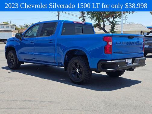 Glacier Blue Metallic 2023 Chevrolet Silverado 1500 LT