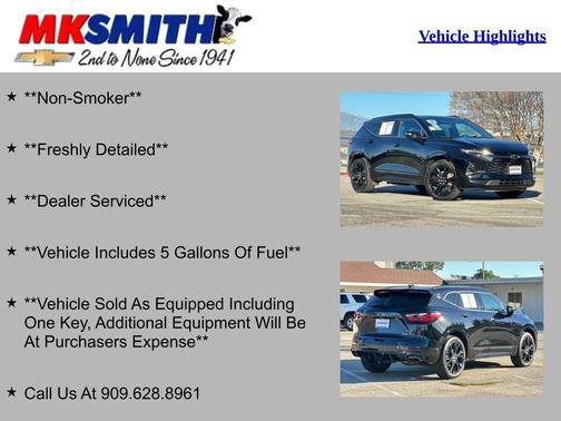 2019 Chevrolet Blazer RS