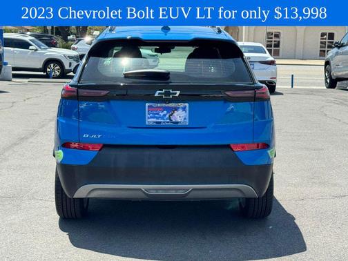 Bright Blue Metallic 2023 Chevrolet Bolt EUV FWD LT
