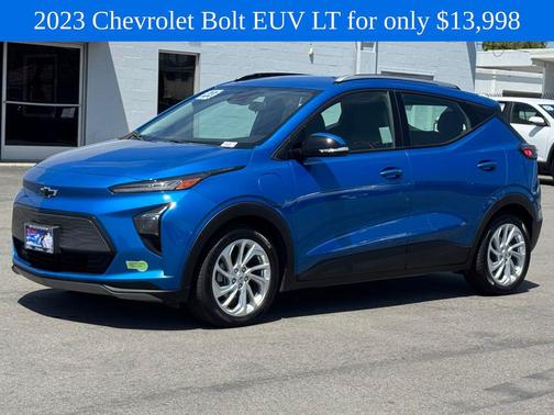 Bright Blue Metallic 2023 Chevrolet Bolt EUV FWD LT