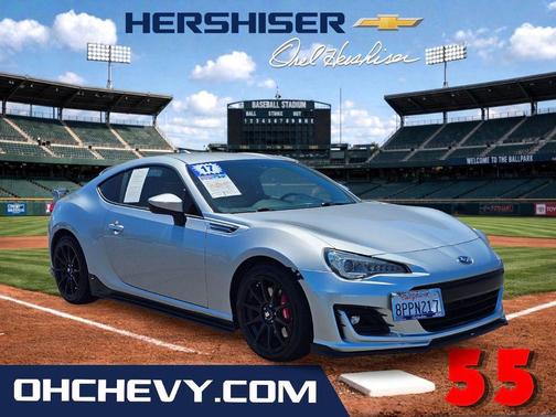 Ice Silver Metallic 2017 Subaru BRZ Limited