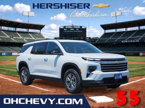 Summit White 2026 Chevrolet Traverse LT
