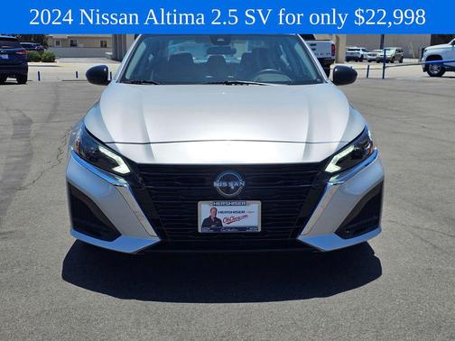 Brilliant Silver Metallic 2024 Nissan Altima 2.5 SV