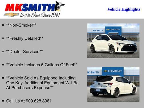 2024 Toyota GR Corolla Circuit Edition