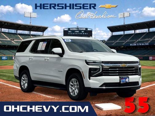 Summit White 2025 Chevrolet Tahoe LT