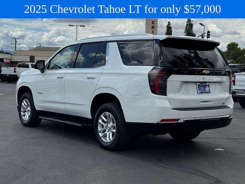 Summit White 2025 Chevrolet Tahoe LT