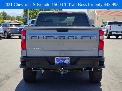 Satin Steel Metallic 2021 Chevrolet Silverado 1500 LT Trail Boss