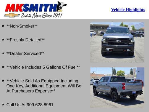 Satin Steel Metallic 2021 Chevrolet Silverado 1500 LT Trail Boss