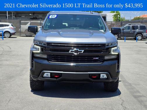 Satin Steel Metallic 2021 Chevrolet Silverado 1500 LT Trail Boss