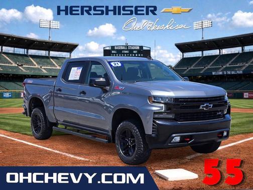 Satin Steel Metallic 2021 Chevrolet Silverado 1500 LT Trail Boss