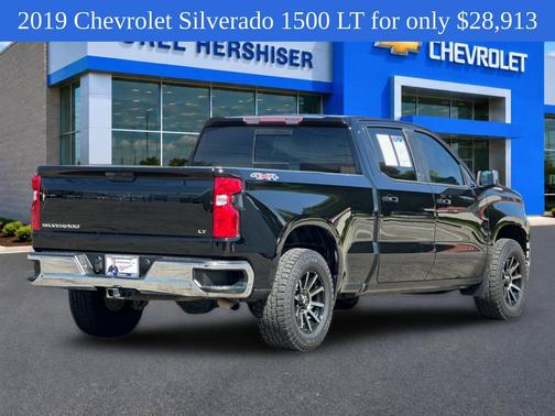 Black 2019 Chevrolet Silverado 1500 LT