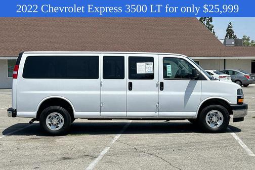 2022 Chevrolet Express 3500 RWD 3500 Extended Wheelbase LT
