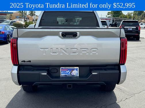 Celestial Silver Metallic 2025 Toyota Tundra Limited