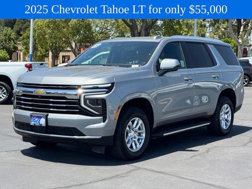 Sterling Gray Metallic 2025 Chevrolet Tahoe LT
