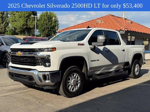 Summit White 2025 Chevrolet Silverado 2500 LT