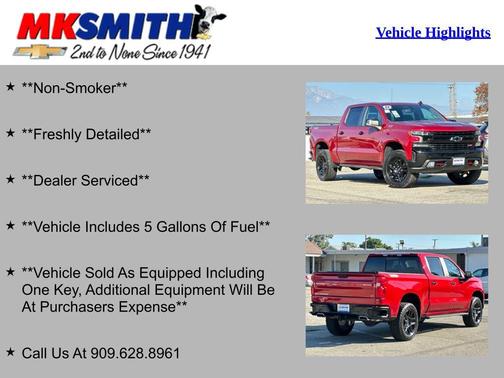 2022 Chevrolet Silverado 1500 LT Trail Boss