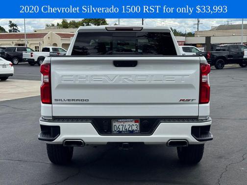 Summit White 2020 Chevrolet Silverado 1500 RST