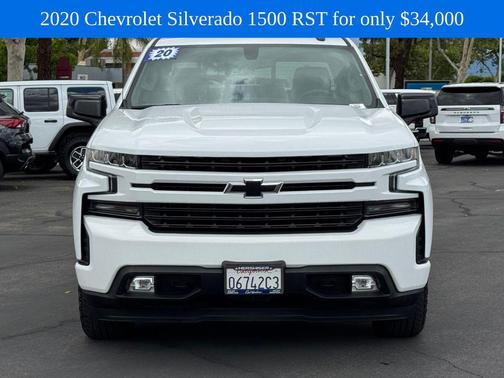Summit White 2020 Chevrolet Silverado 1500 RST