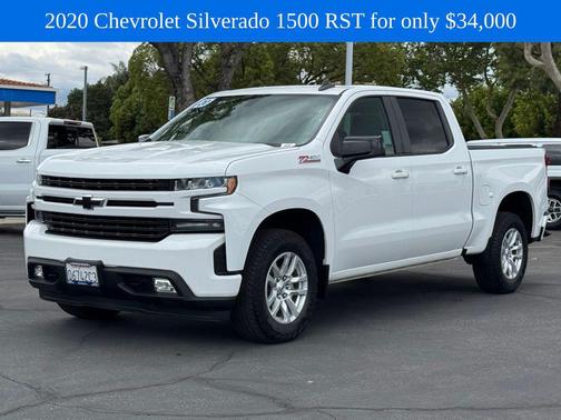 Summit White 2020 Chevrolet Silverado 1500 RST