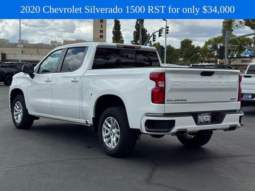 Summit White 2020 Chevrolet Silverado 1500 RST