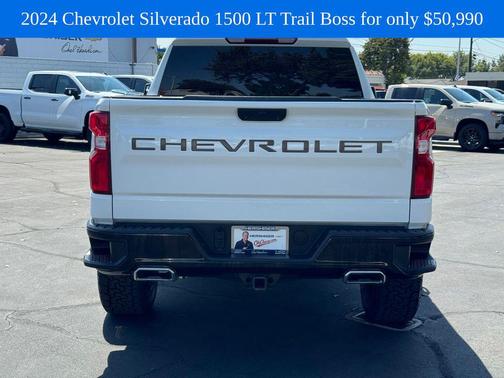 Summit White 2024 Chevrolet Silverado 1500 LT Trail Boss