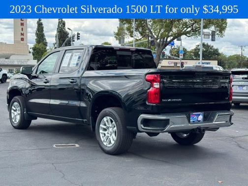 Black 2023 Chevrolet Silverado 1500 LT