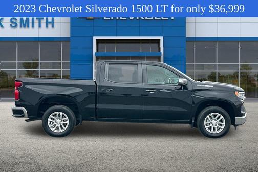 Black 2023 Chevrolet Silverado 1500 LT