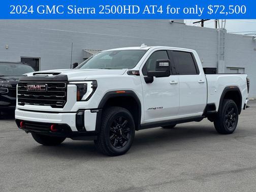 Summit White 2024 GMC Sierra 2500 AT4