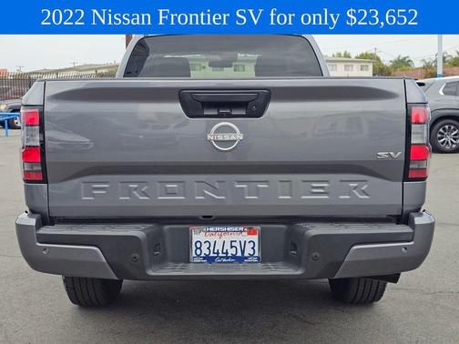 Gun Metallic 2022 Nissan Frontier SV