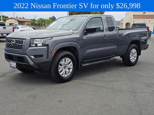Gun Metallic 2022 Nissan Frontier SV