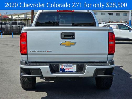 Silver Ice Metallic 2020 Chevrolet Colorado Z71