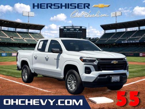 Summit White 2025 Chevrolet Colorado LT