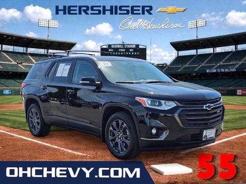 Mosaic Black Metallic 2021 Chevrolet Traverse RS