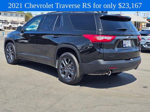 Mosaic Black Metallic 2021 Chevrolet Traverse RS