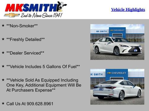 2023 Lexus ES 350 Base