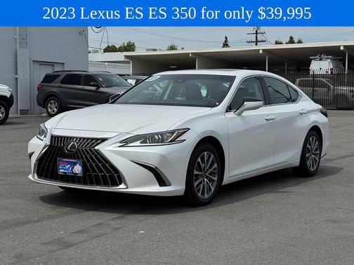 Eminent White Pearl 2023 Lexus ES 350 Base