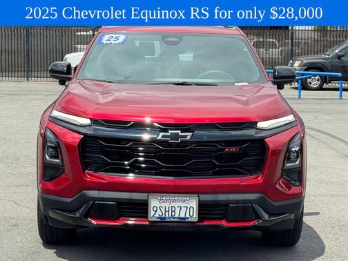 Radiant Red Tintcoat 2025 Chevrolet Equinox FWD RS
