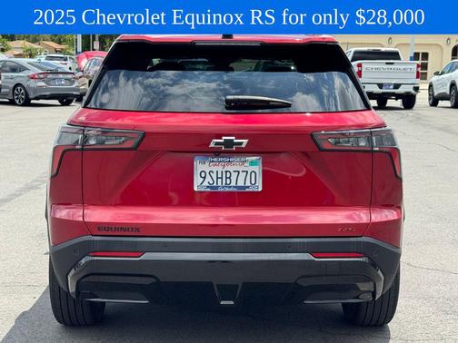 Radiant Red Tintcoat 2025 Chevrolet Equinox FWD RS