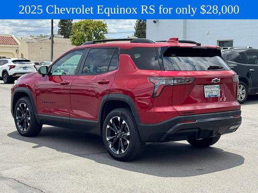 Radiant Red Tintcoat 2025 Chevrolet Equinox FWD RS