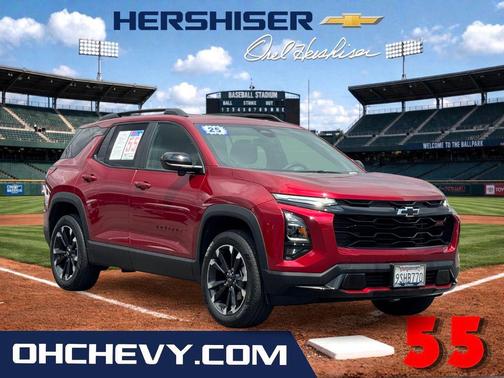 Radiant Red Tintcoat 2025 Chevrolet Equinox FWD RS