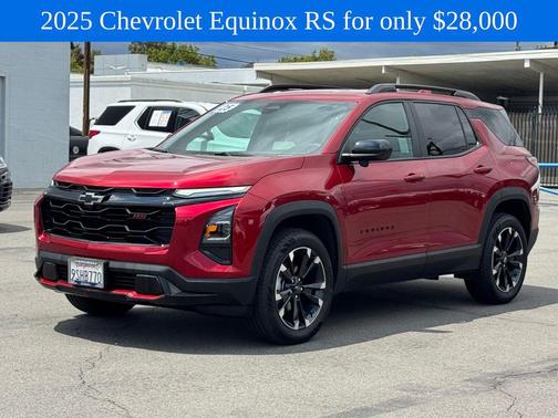 Radiant Red Tintcoat 2025 Chevrolet Equinox FWD RS
