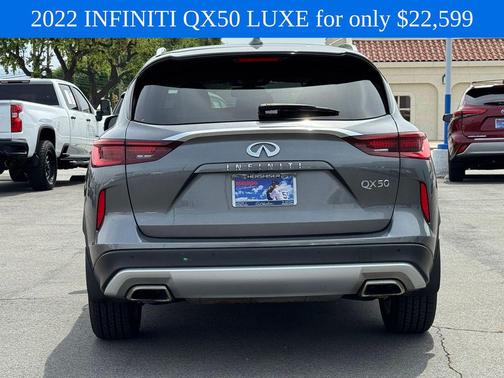 Graphite Shadow 2022 INFINITI QX50 LUXE