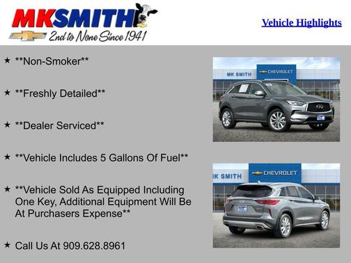 2022 INFINITI QX50 LUXE