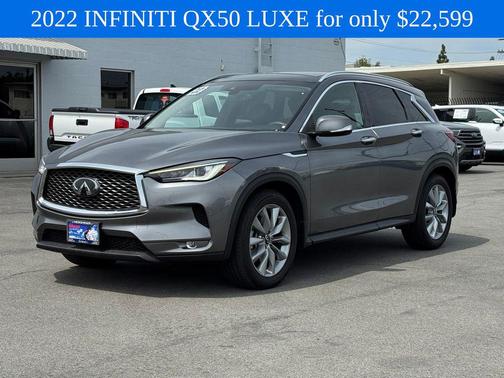 Graphite Shadow 2022 INFINITI QX50 LUXE