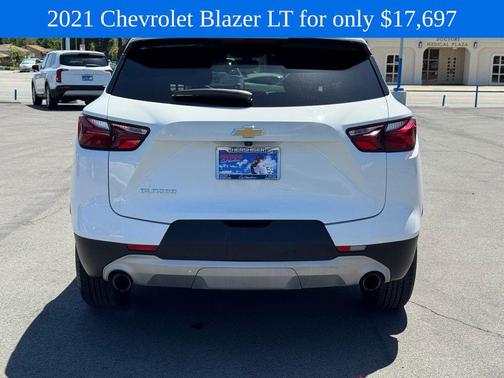 Summit White 2021 Chevrolet Blazer 1LT