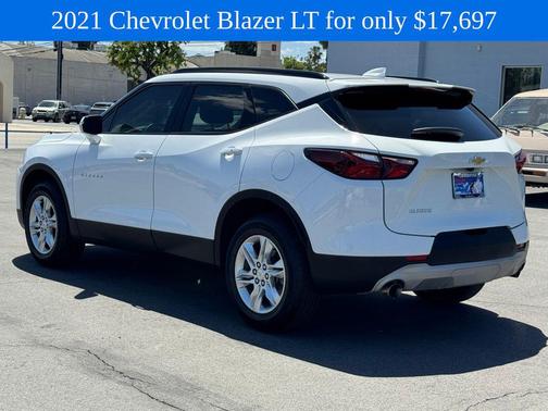 Summit White 2021 Chevrolet Blazer 1LT