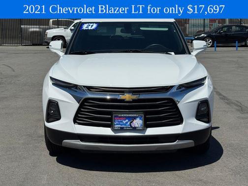 Summit White 2021 Chevrolet Blazer 1LT