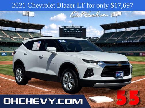 Summit White 2021 Chevrolet Blazer 1LT