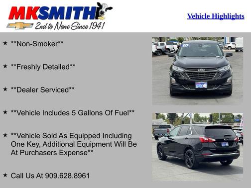 Mosaic Black Metallic 2021 Chevrolet Equinox 1LT