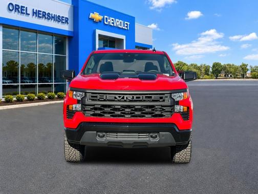 Red Hot 2026 Chevrolet Silverado 1500 Custom Trail Boss
